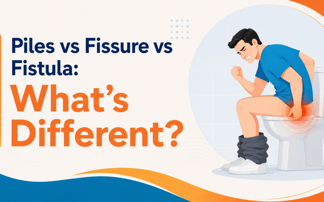 Piles vs Fissure vs Fistula: What’s Different?